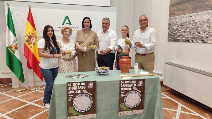 Presentación de la LVI Fiesta del Ajoblanco de Almáchar.