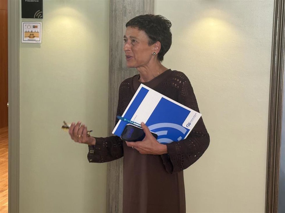La portavoz parlamentaria del PP Aragón, Ana Marín.
