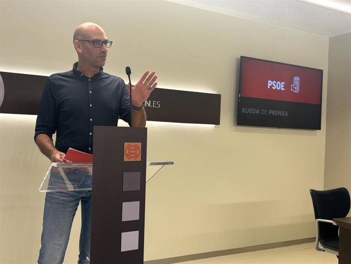 El diputado del PSOE Jorge Pastor.