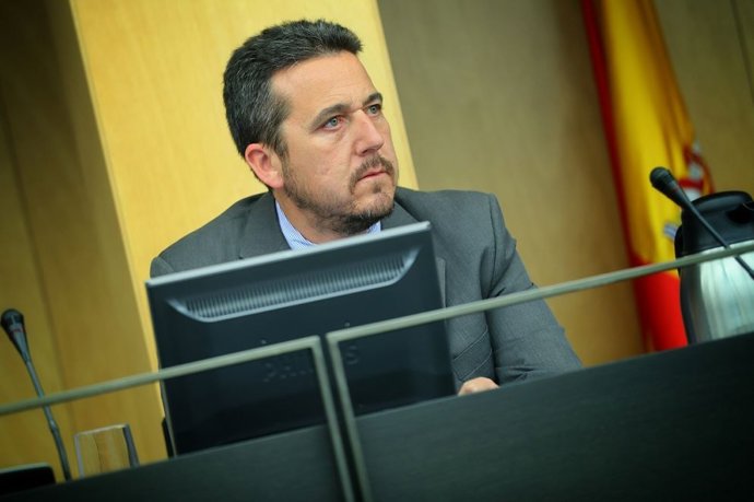 Archivo - Imagen de archivo del exdiputado del PP por Badajoz Víctor Piriz Maya