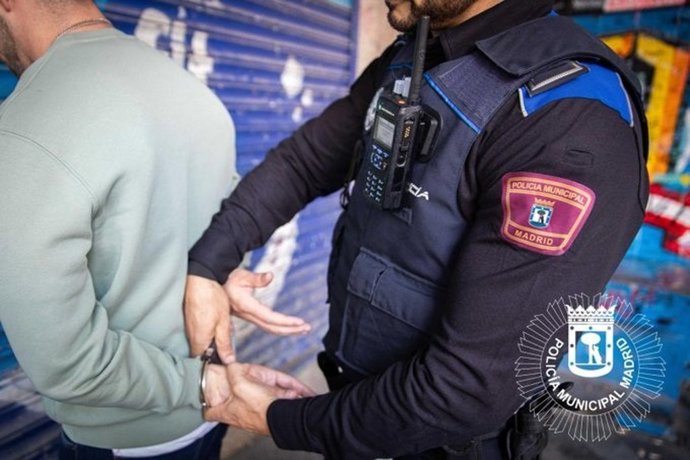 Arrestado por la Policía Municipal de Madrid