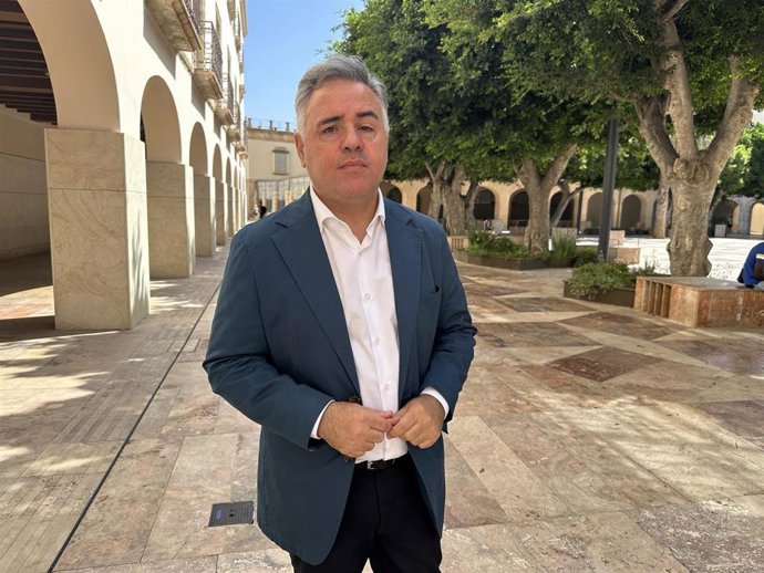 El concejal del PSOE de Almería Antonio Ruano.