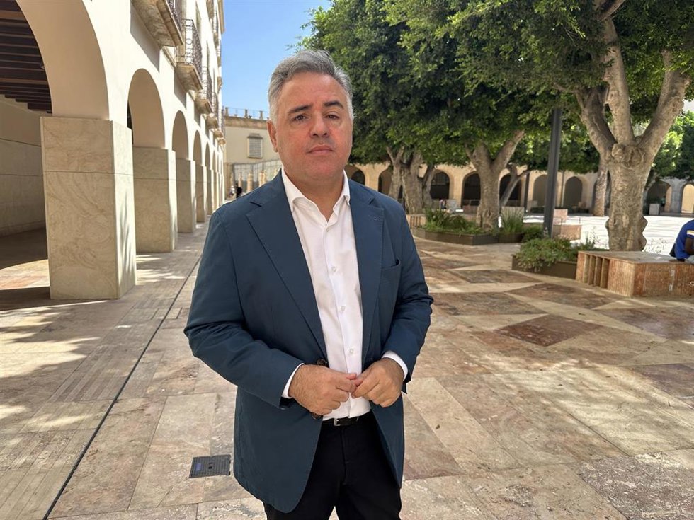 El concejal del PSOE de Almería Antonio Ruano.