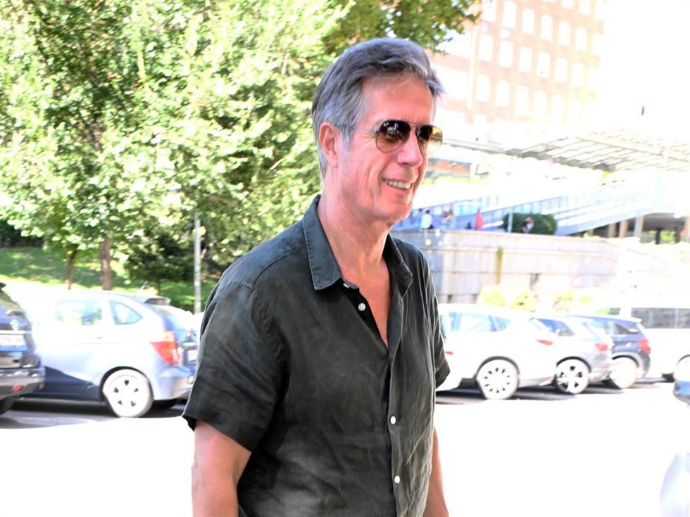 Carlo Costanzia a su llegada al hospital, a 31 de agosto de 2026, en Madrid (España).