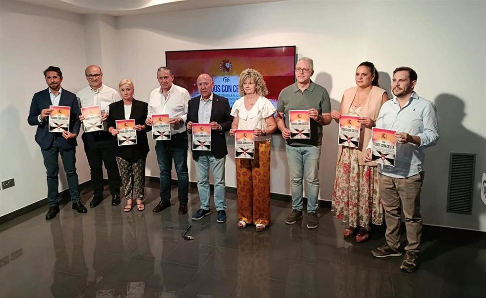 El PP llama a los zamoranos a concentrarse en apoyo de Ceuta.