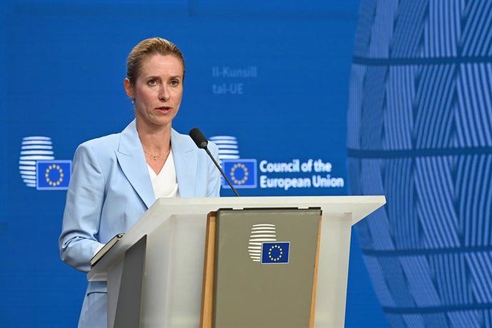 Archivo - La Alta Representante de la UE para Política Exterior, Kaja Kallas