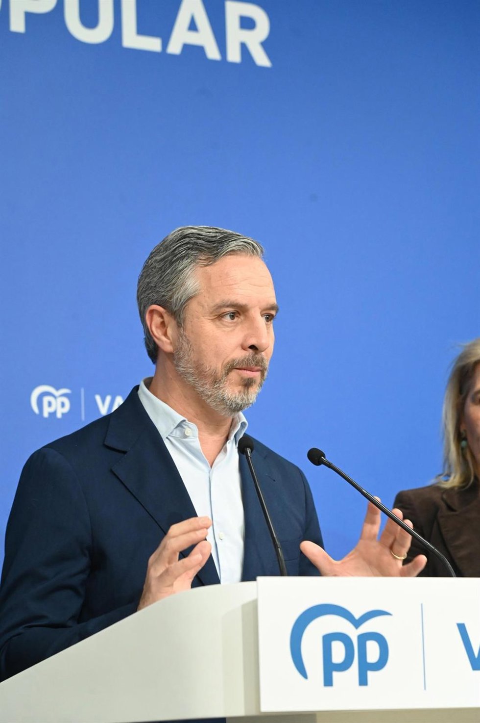 Archivo - El vicesecretario del PP de Hacienda, Vivienda e Infraestructuras, Juan Bravo 