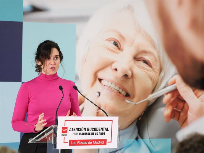 Archivo - La presidenta de la Comunidad de Madrid, Isabel Díaz Ayuso