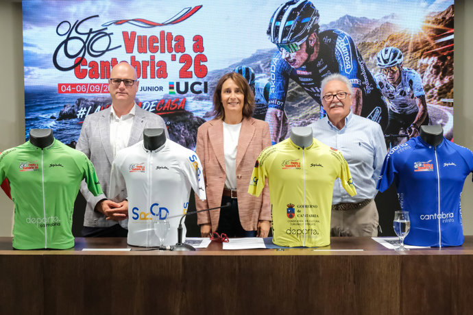 Presentación de la Vuelta Cantabria UCI 2026.