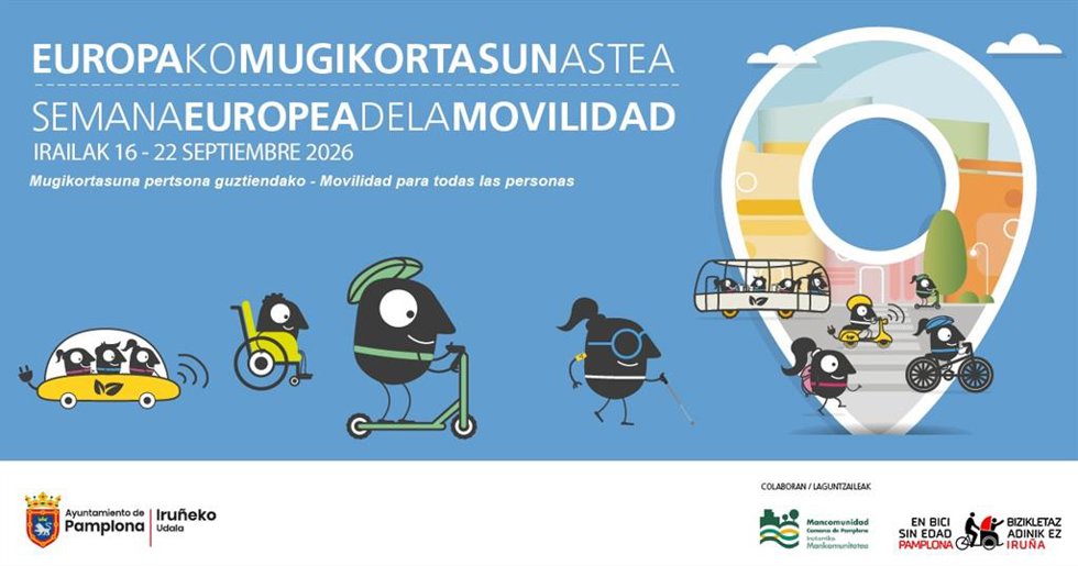 Cartel de la Semana de la Movilidad.