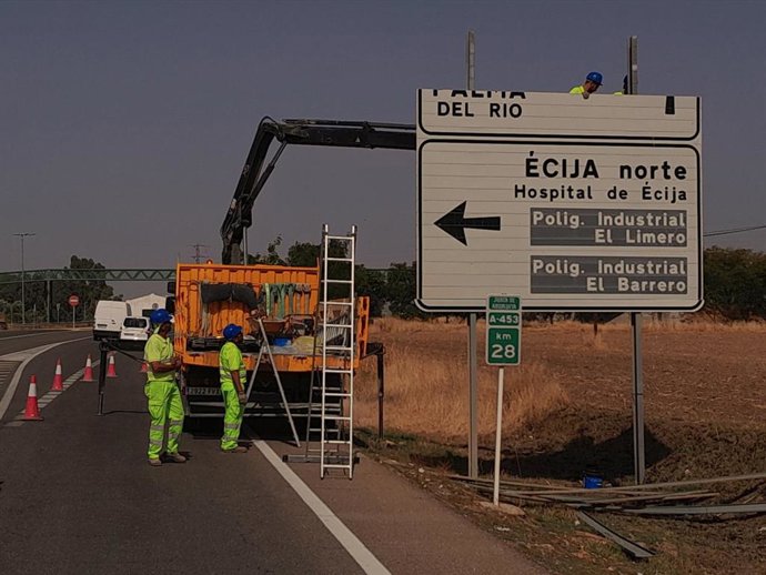 Archivo - Conservación de carreteras