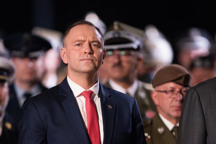 September 1, 2026, Gdansk, Poland: Polish President Karol Nawrocki attends a ceremony marking the 87th anniversary of Nazi Germanys invasion of Poland at the Westerplatte Monument in Gdansk