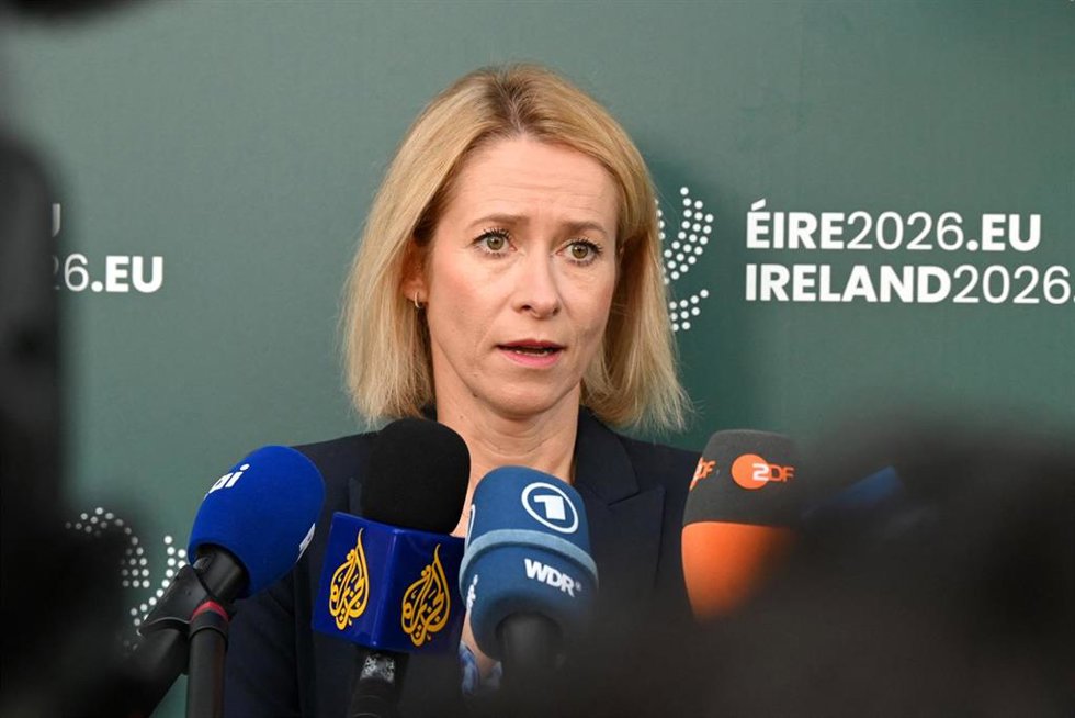La Alta Representante de la UE para Política Exterior, Kaja Kallas