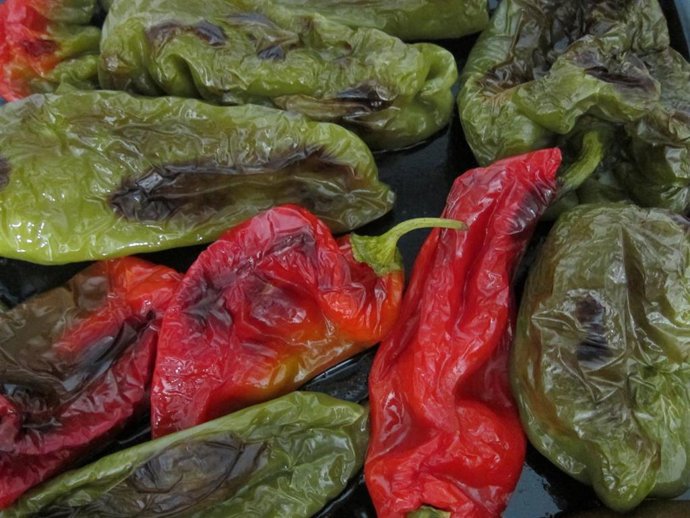 Archivo - Pimientos Asados, Dieta Mediterránea, Verdura