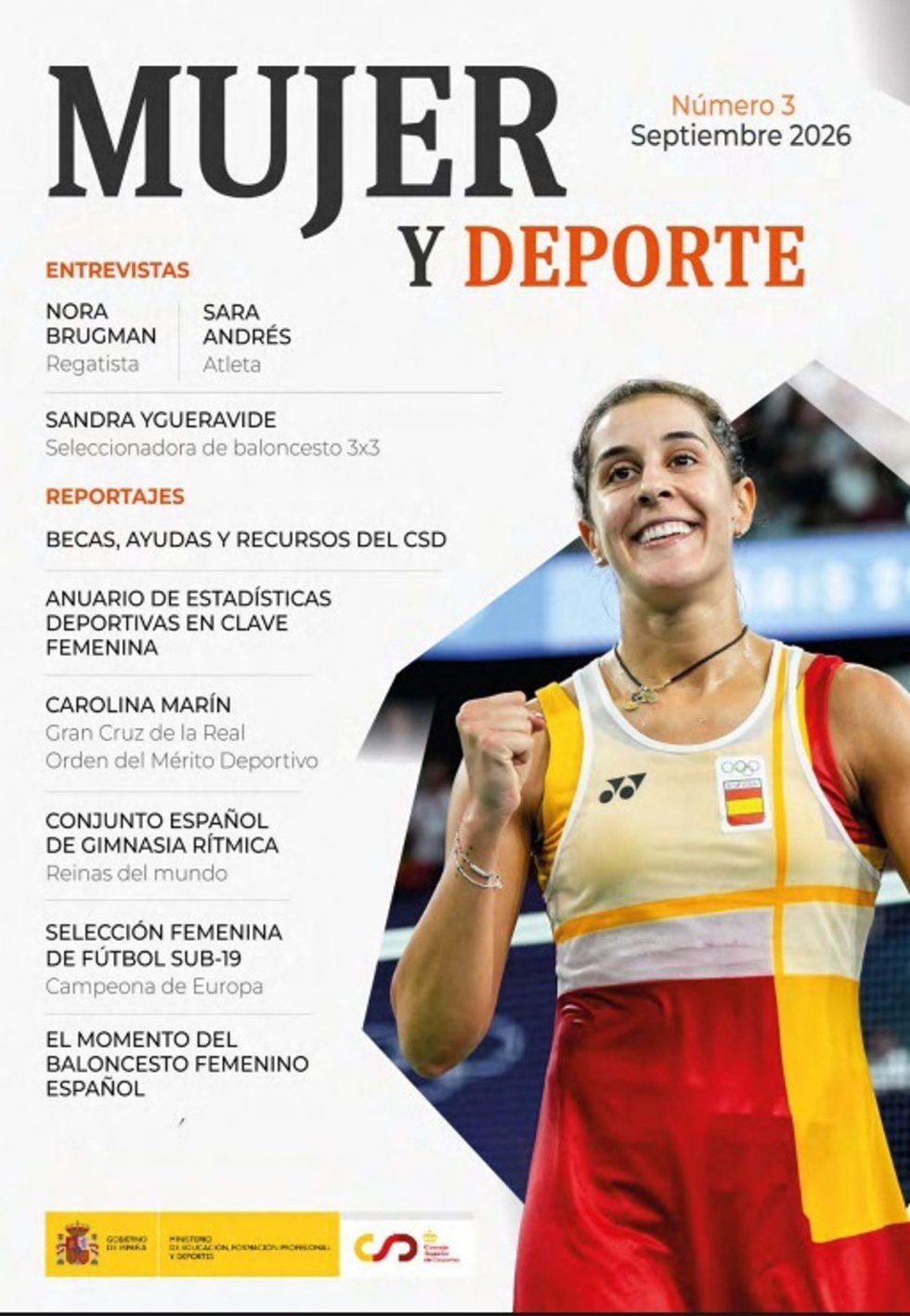 La revista 'Mujer y Deporte' detalla las ayudas a deportistas en su tercera entrega de 2026.