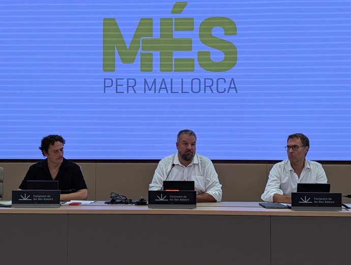Reunión institucional de MÉS per Mallorca en el Parlament
