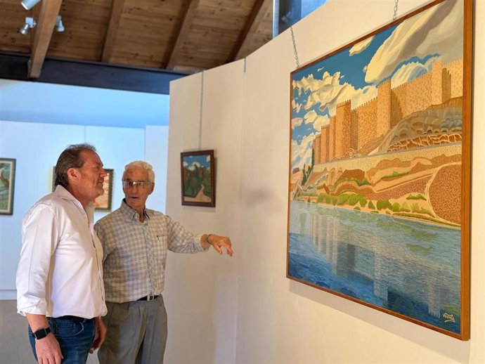 Exposición de óleos de Vicente Rodríguez en el Auditorio Municipal San Francisco de Ávila.