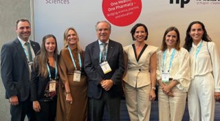 Imagen de la representación del Consejo General de Colegios Oficiales de Farmacéuticos en el Congreso Mundial de la FIP.