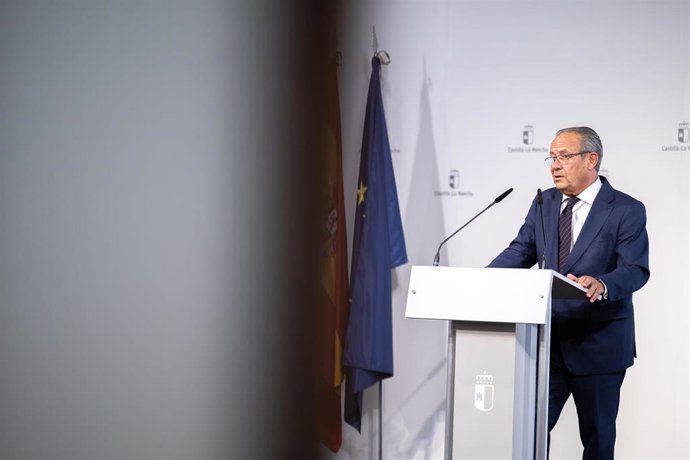 El consejero de Hacienda, Administraciones Públicas y Transformación Digital, Juan Alfonso Ruiz Molina