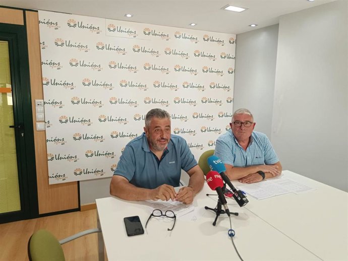 Rueda de prensa de Unións Agrarias e UPA