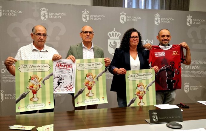 La Diputación de León ha acogido la presentación de la XIX Feria del Dulce de Benavides de Órbigo.