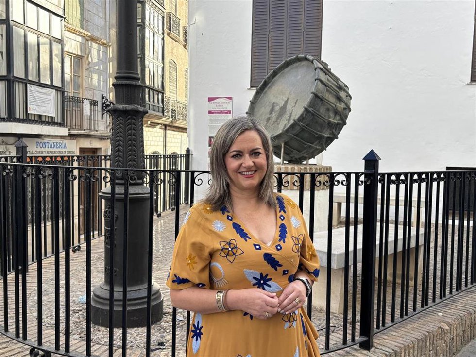 Archivo - La alcaldesa de Baena, María Jesús Serrano.