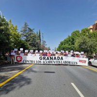 Sindicatos llevarán a la Fiscalía la muerte de un trabajador en el paraje del Tajo Colorao de Lanjarón (Granada)