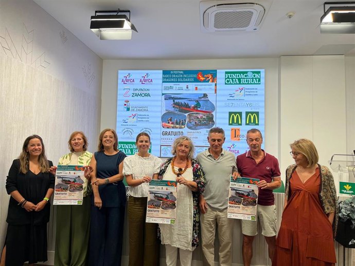 Presentación del festival en la sede de Caja Rural de Zamora.