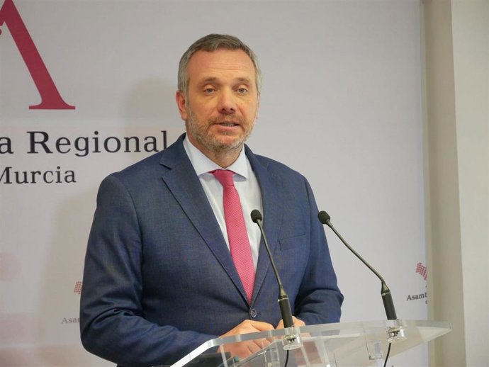 Portavoz del PP en la Asamblea Regional, Joaquín Segado
