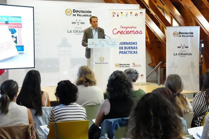 Un momento de la intervención de Conrado Íscar.