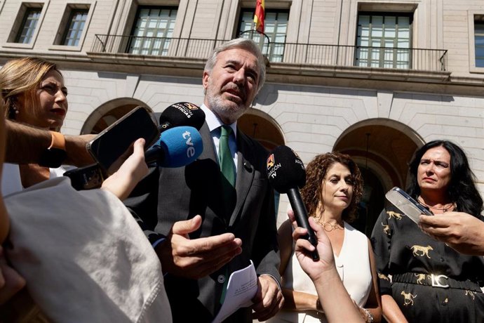 El presidente del Gobierno de Aragón, Jorge Azcón.
