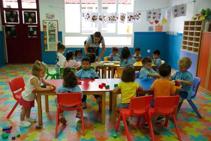 Niños de Educación Infantil.