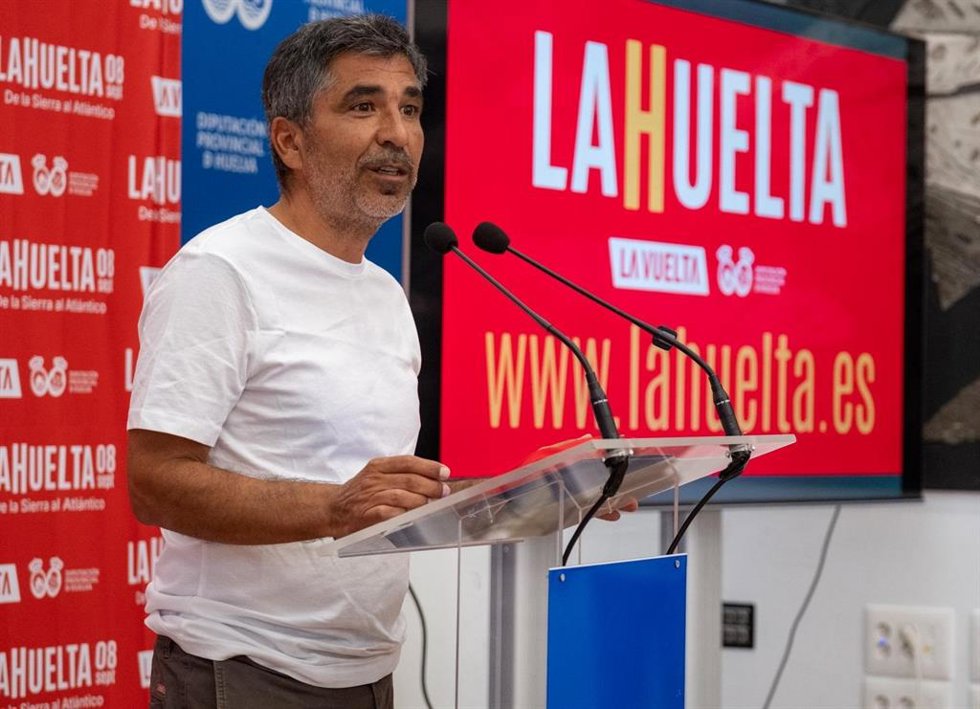 El alcalde de Berrocal (Huelva), Ángel Luis Romero.
