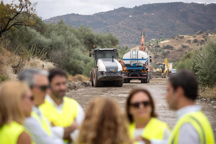 Diputación de Málaga terminará en un mes el arreglo de MA-3107 entre Benamargosa y Riogordo tras invertir dos millones de euros.