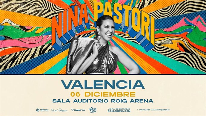 Niña Pastori arriba el 6 de desembre a la Sala Auditori del Roig Arena amb el seu nou espectacle 'Color Fania'