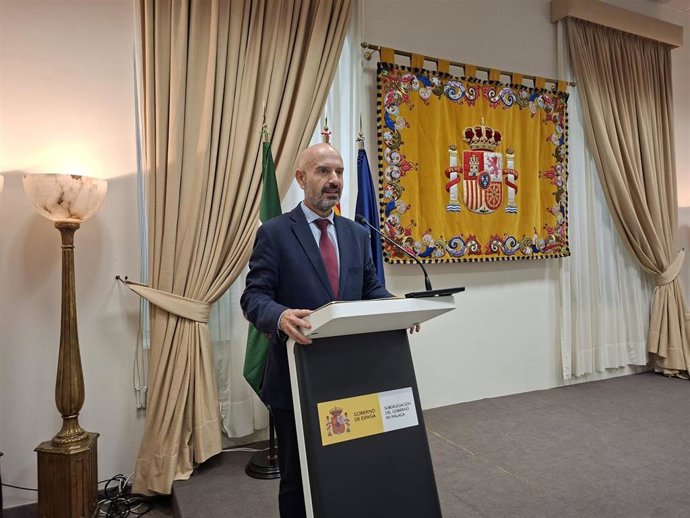 Archivo - El subdelegado del Gobierno en Málaga, Javier Salas, en una imagen de archivo.