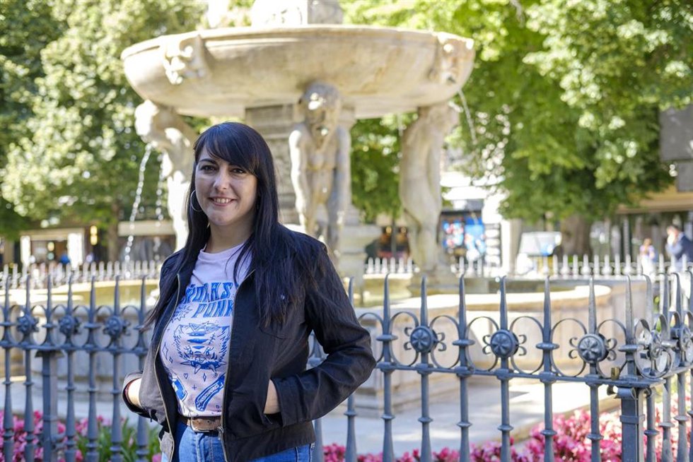 Inma Manzano, diputada en el Parlamento Andaluz por Granada de Adelante Andalucía.