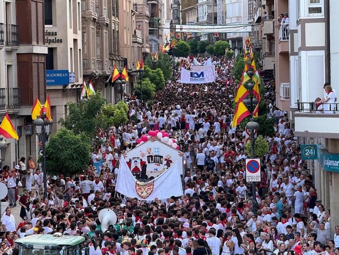 Calahorra vive unas fiestas "con buen ambiente en la calle, gran participación en todos los actos y sin incidencias"