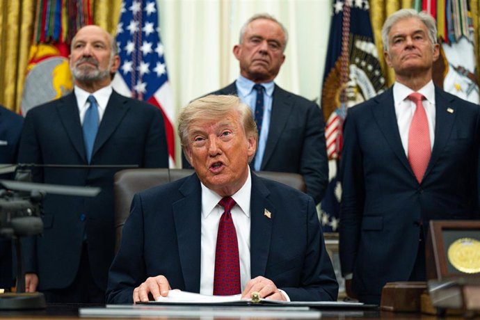 El presidente de Estados Unidos, Donald Trump