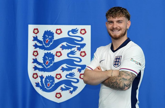 Archivo - Harvey Elliott con la selección Sub-21 de Inglaterra