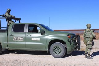 Archivo - Militares del Ejército mexicano