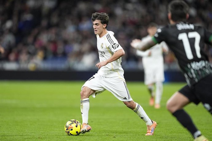 Archivo - Manuel Ángel durante un partido del Real Madrid