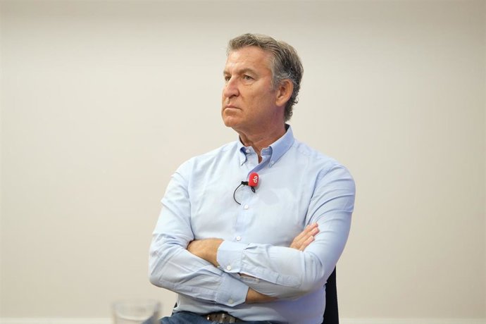 El presidente del Partido Popular, Alberto Núñez Feijóo, en una imagen de archivo