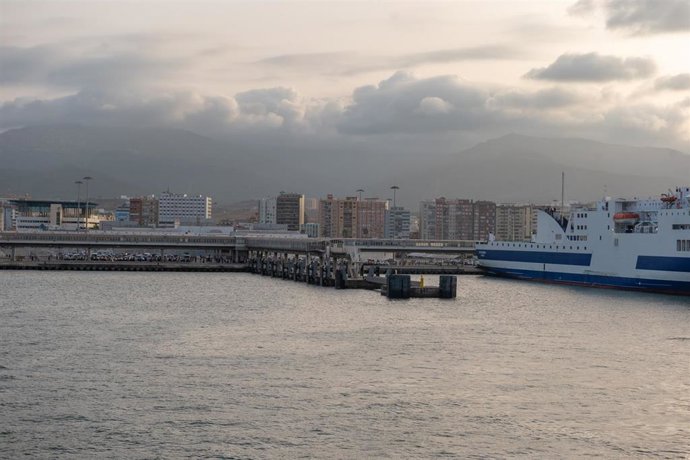 Archivo - Vista del puerto de Algeciras