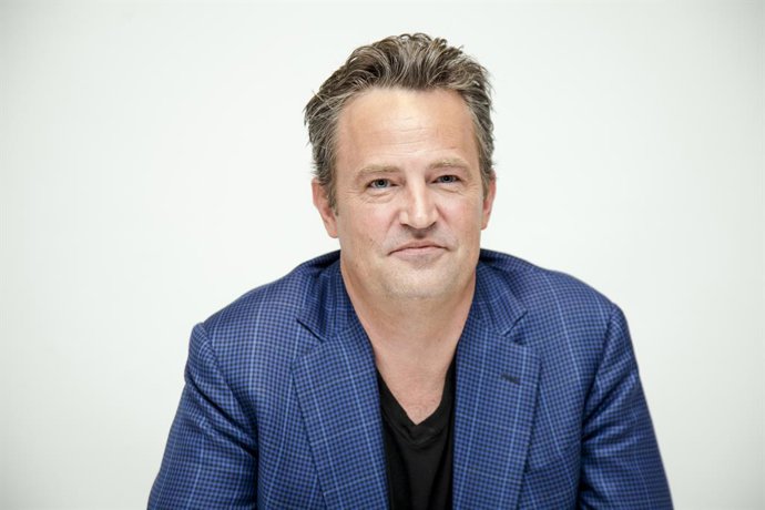 Archivo - Matthew Perry en una entrevista de 2015 presentando el filme ''The Odd Couple''