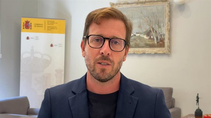 El subdelegado del Gobierno en Sevilla, Francisco Toscano.
