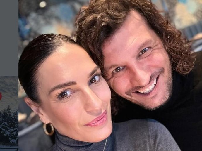 Verónica Hidalgo y su pareja, Juan Andrés González Santos
