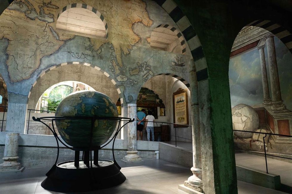 La Sala del Descubrimiento de la nueva exposición de Magallanes y Elcano de Bioparc Fuengirola