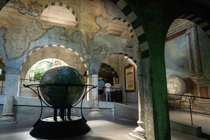 La Sala del Descubrimiento de la nueva exposición de Magallanes y Elcano de Bioparc Fuengirola