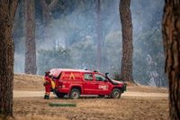 Arrancan las obras para recuperar el Parque de Bomberos de San Martín de Valdeiglesias afectado por el incendio